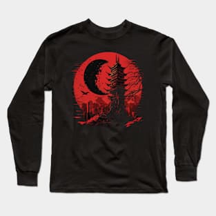 evil moon Long Sleeve T-Shirt